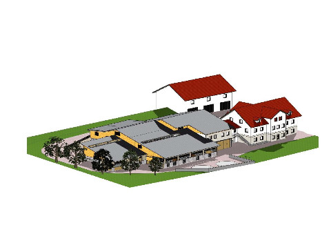 Errichtung eines neuen Wirtschaftsgebäudes in Waidhofen an der Ybbs